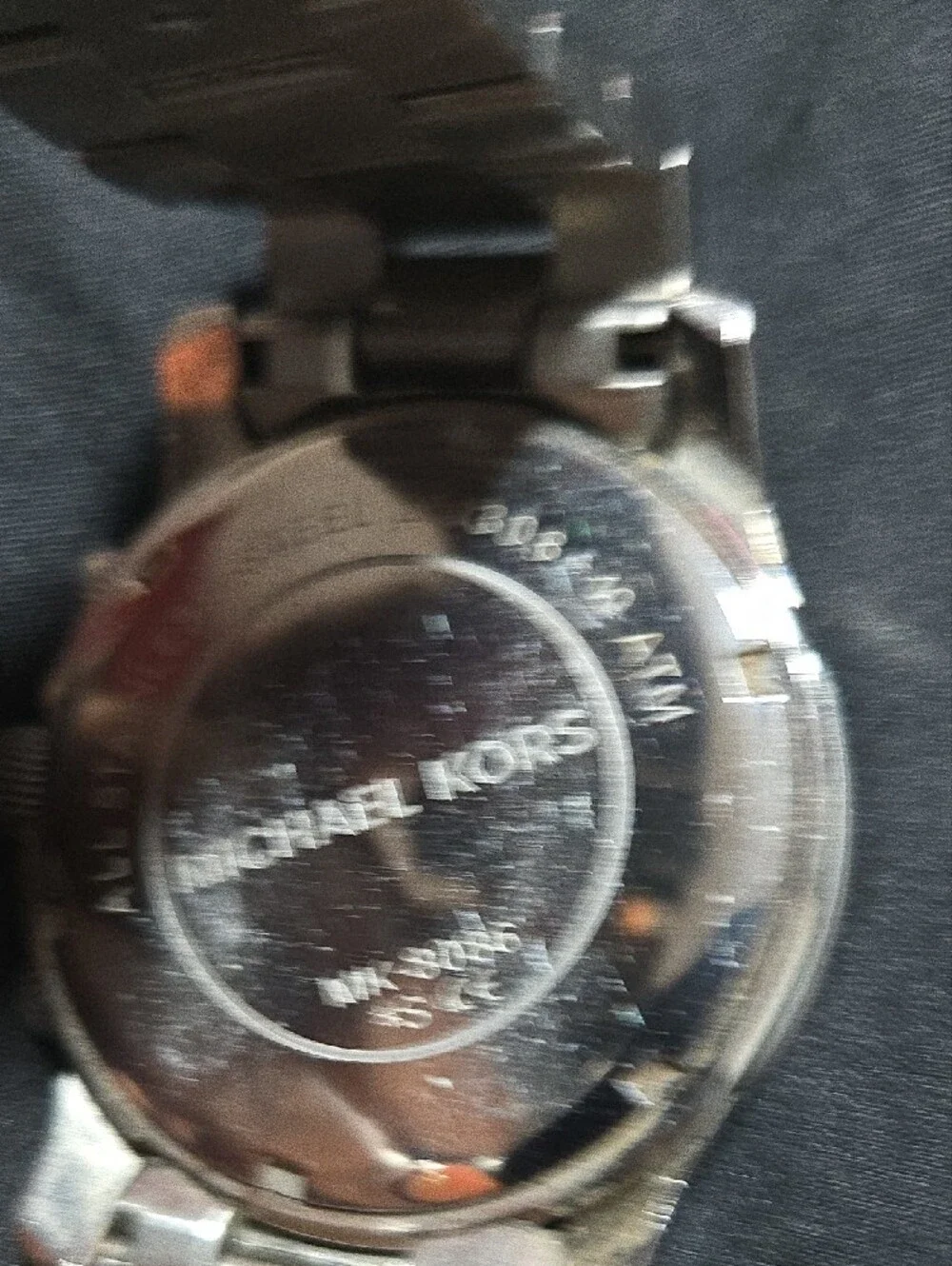 Michael Kors Silver Stainless Steel Men's Chronograph Watch